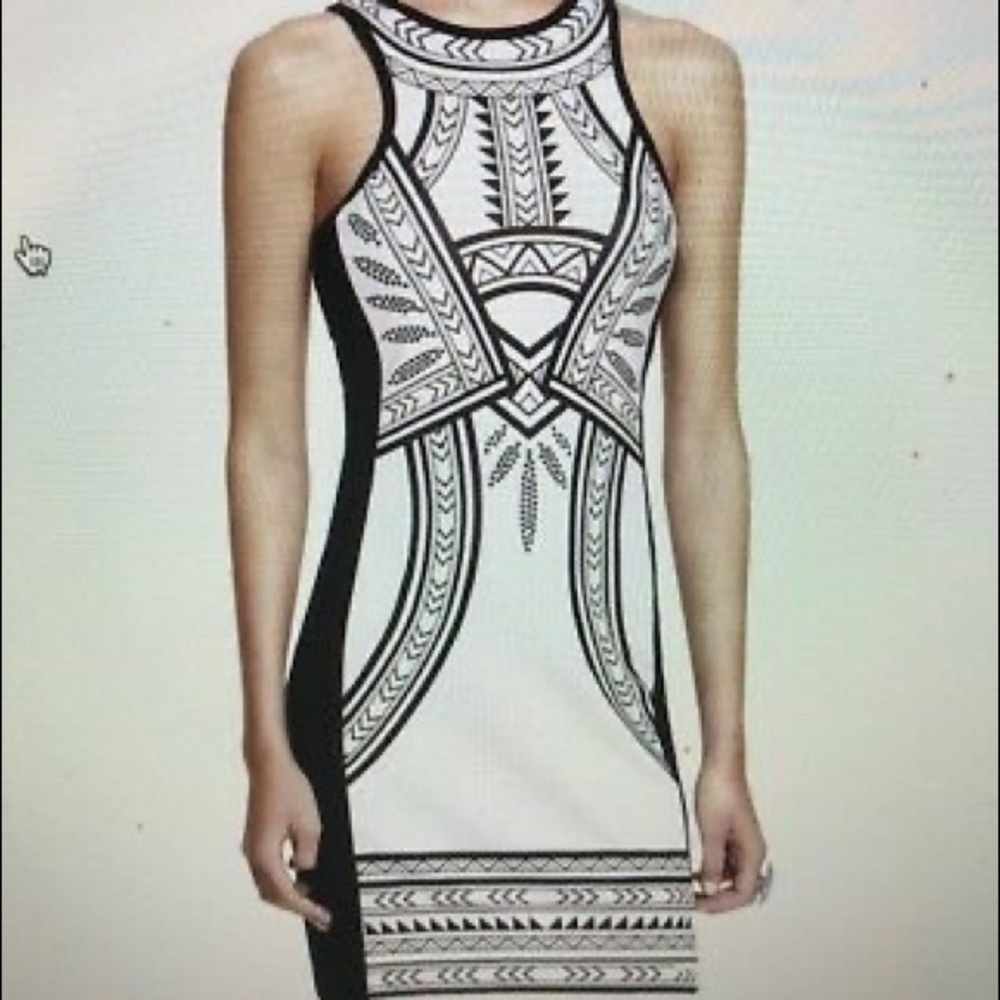 Express Tribal Print Cotton Dress